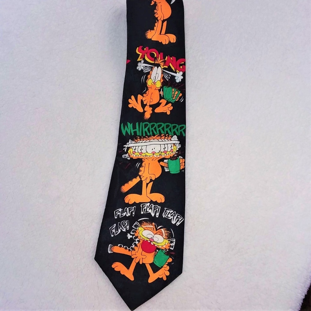 Garfield Caffeinated Tie